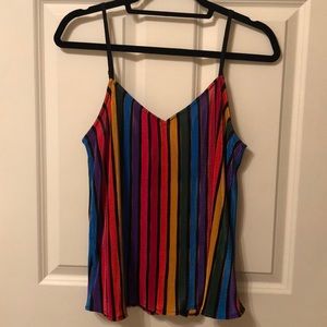 Show me your Mumu striped Julia top shirt, medium